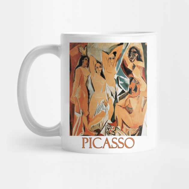 Girls of Avignon by Pablo Picasso by Naves